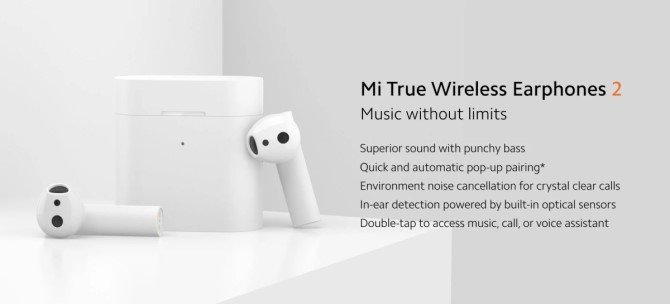 أطلقت شركة Xiaomi Mi True Wireless Earphones 2 ، الإصدار العالمي من Mi AirDots Pro 2 2