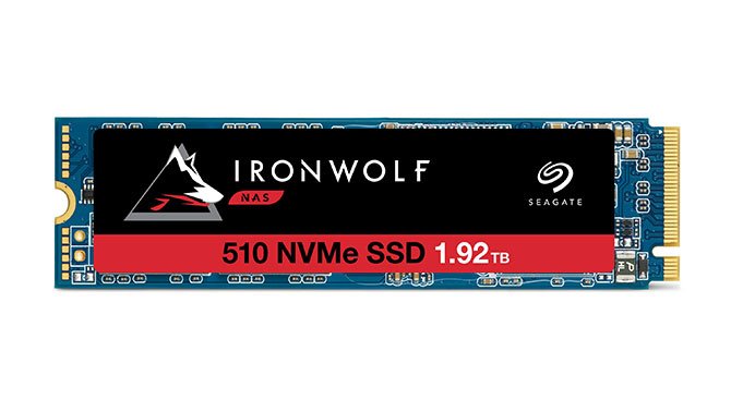 يعد Seagate IronWolf 510 أول محرك أقراص ذي حالة صلبة PCIe NVMe SSD في العالم لأجهزة Enterprise NAS 3
