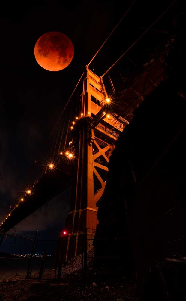 منع مصور لالتقاط صورة لـ Golden Gate من مكان غير قانوني 2
