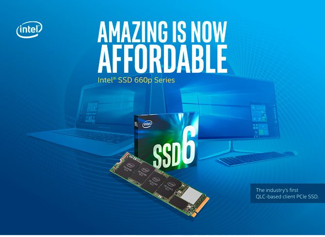 أنتجت Intel بالفعل 10 ملايين قرص SSD بتقنية QLC NAND 2