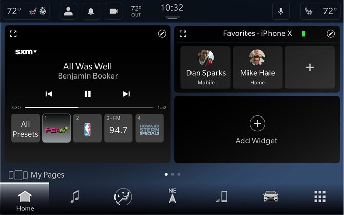 برنامج Fiat Chrysler Uconnect 5 للوسائط المتعددة لدعم Alexa و Wireless CarPlay