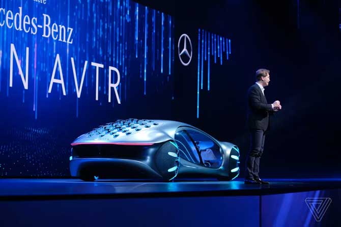 تقدم مرسيدس-بنز Vision AVTR ، سيارة المستقبل المستوحاة من فيلم Avatar 3