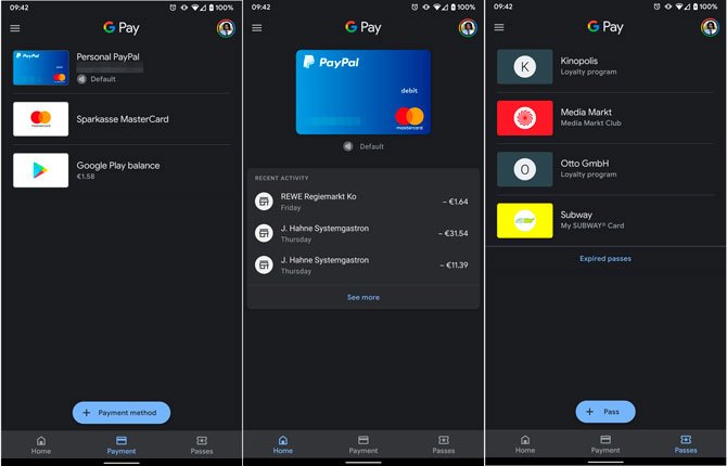 يستعد Google Pay لنظام Android 10 ويكتسب الوضع المظلم 2