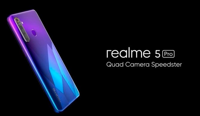 أعلنت شركة Oppo عن Realme 5 و 5 Pro مع مجموعة من أربع عدسات خلفية وما يصل إلى 8 جيجابايت من ذاكرة الوصول العشوائي 6