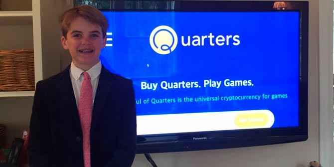 تريد Cryptocurrency مع الرئيس التنفيذي البالغ من العمر 12 عامًا إحداث ثورة في معاملات الألعاب 3