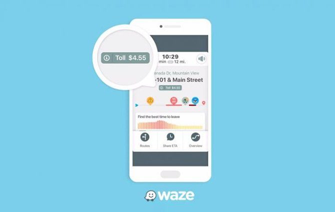 سيتمكن Waze الآن من تحديد المبلغ الإجمالي الذي سيتعين على المستخدم دفعه 2