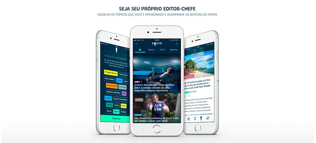 SQUID, o aplicativo de notícias dos Millennials, chega ao Brasil