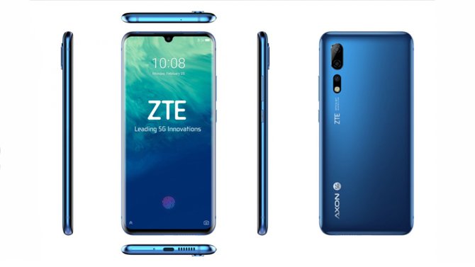 ZTE تعلن عن جديد smartphones Axon 10 Pro 5G و Blade V10 2
