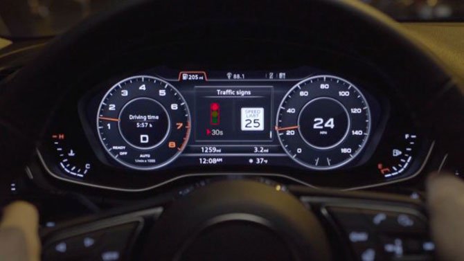 يطالب نظام Audi TLI الآن بسرعة السائق لالتقاط الأضواء الخضراء المتتالية 3