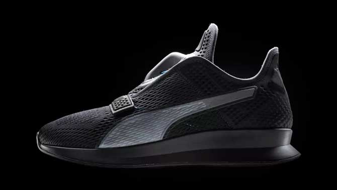 أعلنت شركة Puma عن حذاء Fit Inteligence Sneaker المناسب للقدم و "ربطة العنق" لعام 2020 2