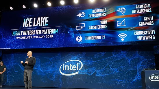 CES 2019: ستدعم معالجات Intel Ice Lake 10 نانومتر Thunderbolt 3 و Wi-Fi 6 2