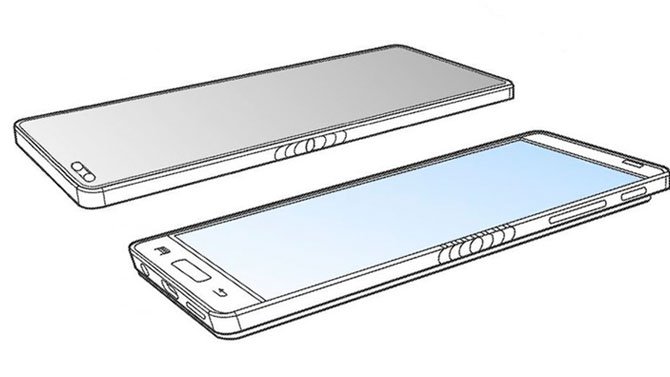 تقدم Samsung براءة اختراع لتصميم الهاتف الذكي الذي يطوى إلى النصف فقط 3