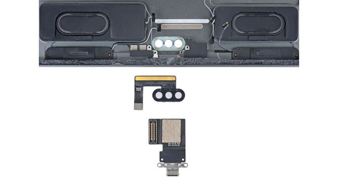 iPad Pro ، أول جهاز من Apple مع منفذ USB-C ، يمكن رؤيته بالفعل في الداخل 3