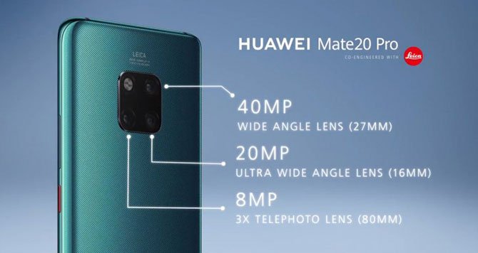 أصبح Huawei Mate 20 و 20 Pro رسميًا مع كاميرا ثلاثية ووحدة معالجة مركزية أكثر قوة 2