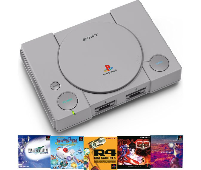 تقدم سوني PlayStation Classic ، وهي وحدة تحكم قديمة تحتوي على 20 لعبة في الذاكرة 3
