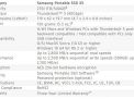 يوفر محرك SSD المحمول Samsung X5 معيار NVMe و Thunderbolt 3 2