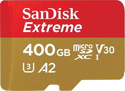 سانديسك تعلن عن بطاقة ذاكرة MicroSDXC بسعة 400 جيجا بايت 2