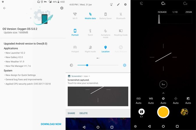 يبدأ مستخدمو OnePlus 5T في تلقي تحديث لنظام Android 8.0 Oreo 2