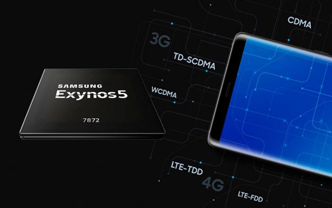 تقدم شركة Samsung معالج Exynos 7872 لـ smartphones وسطاء 2