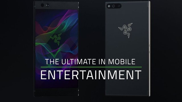 Razer Phone هو جهاز يعمل بنظام Android يركز على الألعاب مع شاشة QuadHD بتردد 120 هرتز