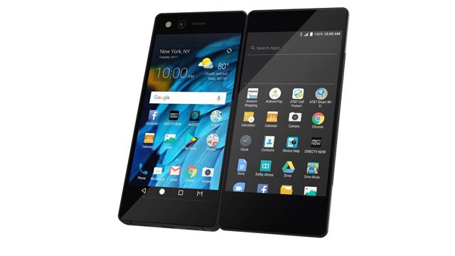 ZTE apresenta o Axon M, smartphone dobrável com display duplo