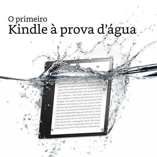 Amazon إطلاق الجديد Kindle واحة مزودة بشبكة 7 بوصة ومقاومة للماء مقابل 1149 ريال برازيلي 5