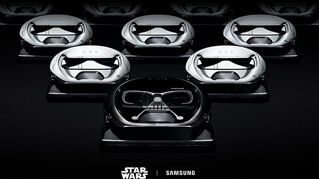 Samsung cria aspirador inteligente que é a cara de Darth Vader