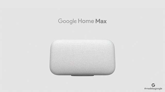 Google Home Max é a versão com som mais potente do speaker da Google