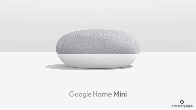 Google anuncia o Google Home Mini, versão miniatura do seu speaker inteligente