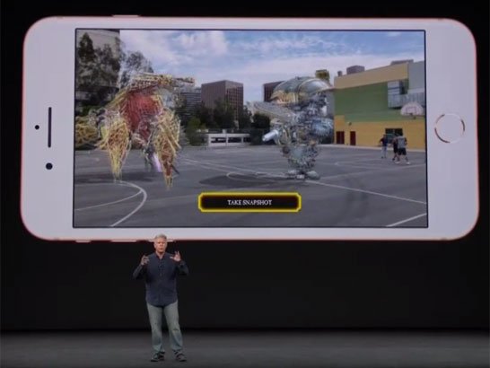 Apple يوضح الواقع المعزز لـ iPhone X و iPhone 8