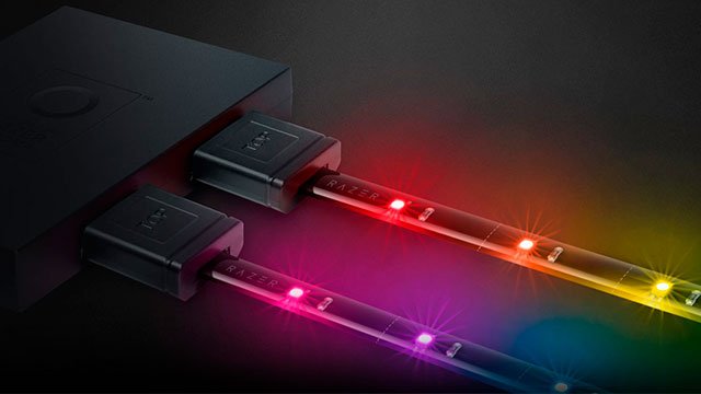 Razer anuncia tiras LED RGB personalizáveis para PCs