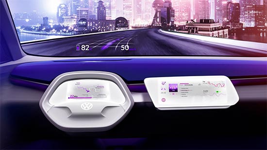 ستشحن فولكس فاجن تقنية V2V للاتصال بين السيارات ذاتية القيادة في عام 2019 2