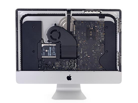 يكشف تفكيك iMac Retina 4K الجديد عن ذاكرة الوصول العشوائي القابلة للإزالة ووحدة المعالجة المركزية Intel Kaby Lake 2