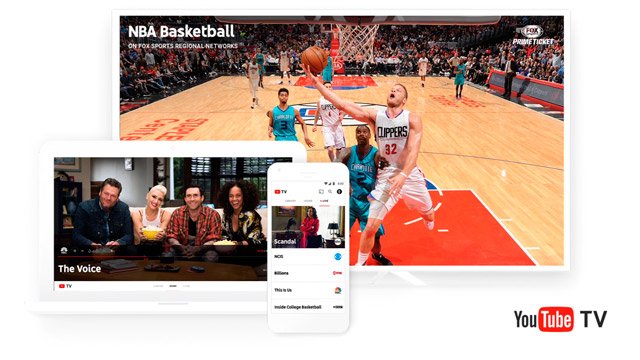 Google anuncia Youtube TV, serviço de televisão online e para múltiplos dispositivos