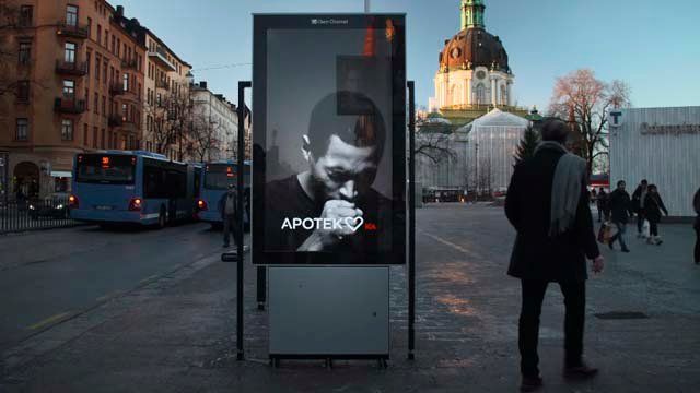 Para combater o fumo na Suécia, campanha cria banner que reage a fumantes próximos