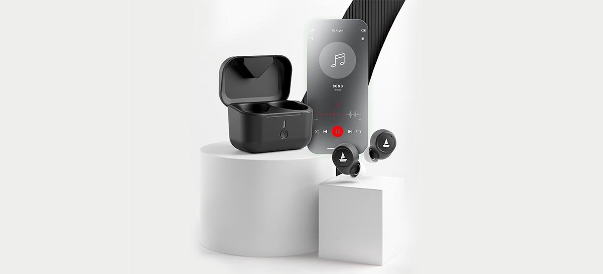 Fone de ouvido wireless BoAt Airdopes 501 tem ANC e Bluetooth 5.2