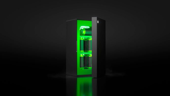 الثلاجة الصغيرة المستوحاة من Xbox Series X حقيقية وسيتم إصدارها في عام 2021 3