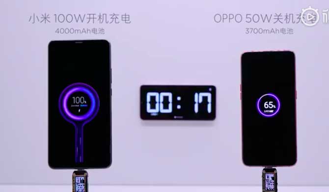 تؤكد Xiaomi شاحن 100W Super Charge Turbo الذي يشحن 100 ٪ في 17 دقيقة 2
