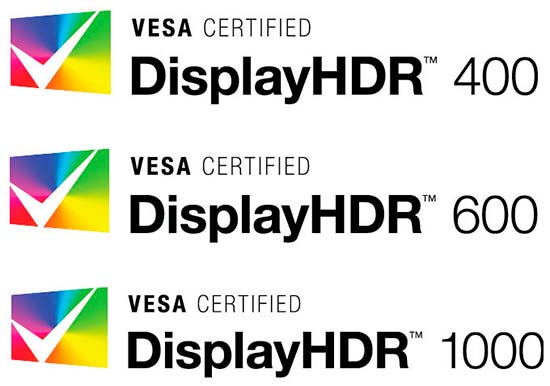 تعلن VESA عن مواصفات DisplayHDR v1.0 لشهادة الشاشات والكمبيوتر المحمول 2