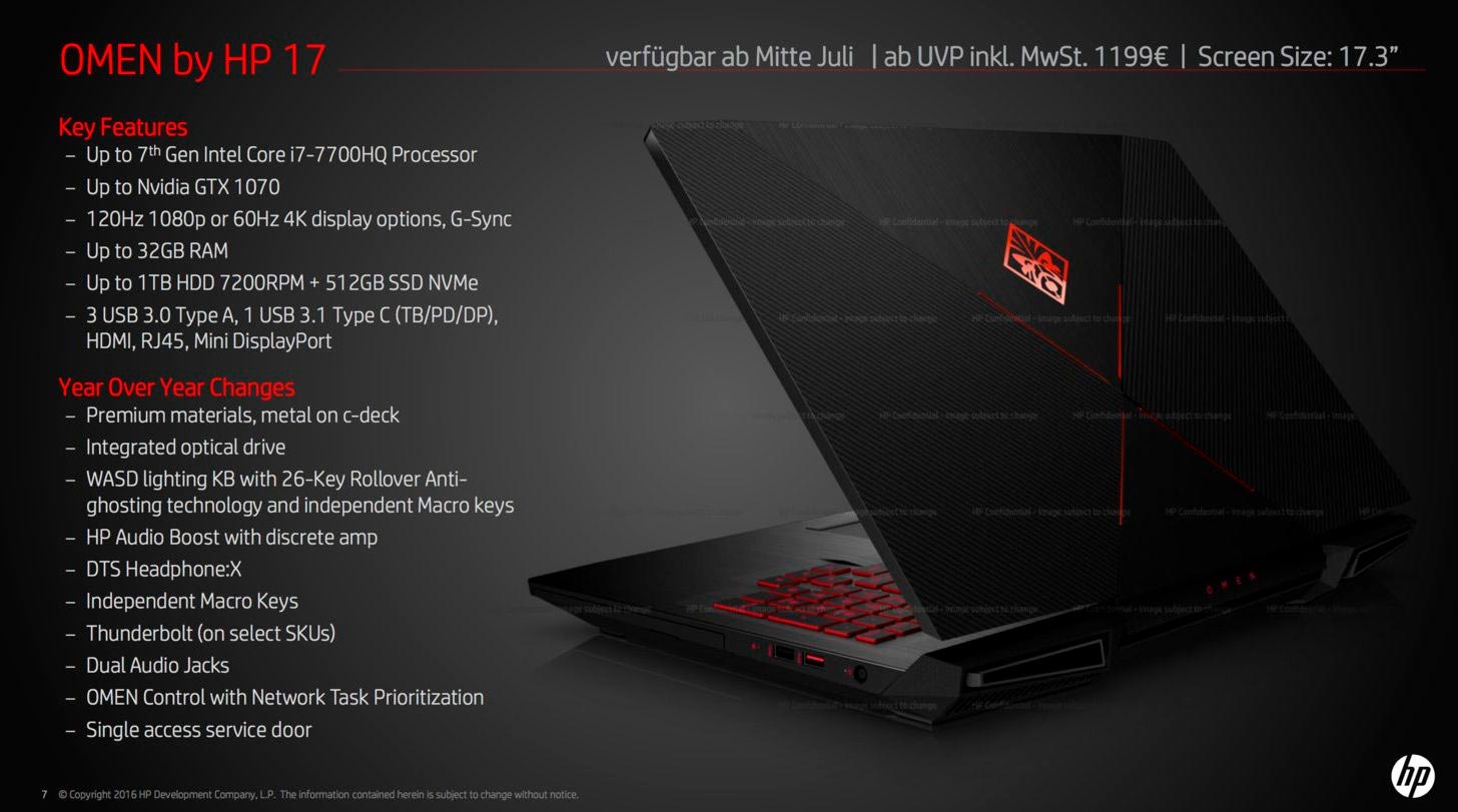 تعلن HP عن منتجات Omen الجديدة بما في ذلك PC Gamer مع AMD Vega 10 GPU 6