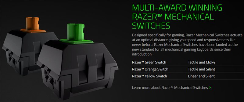 تطلق Razer لوحة مفاتيح ميكانيكية BlackWidow V2 لمشغلات FPS و MOBA 2
