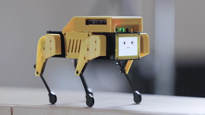 قابل Mini Pupper ، كلب مع Raspberry Pi 2