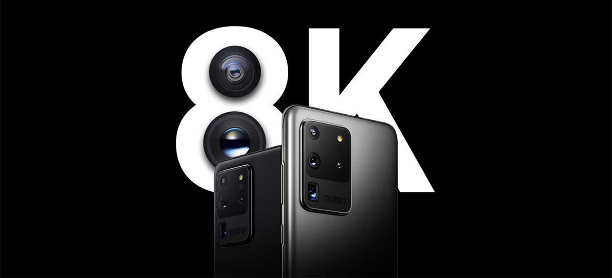 Galaxy S20 e Note 20 serão usados para gravar filme coreano em 8K