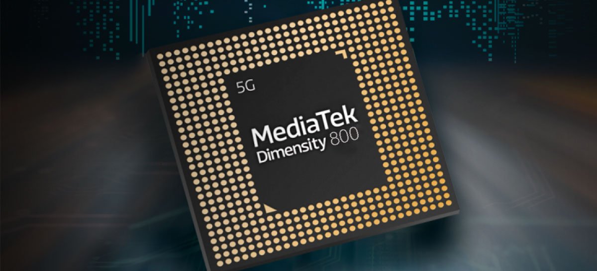 MediaTek anuncia Dimensity 800, novo chipset para o segmento intermediário com suporte ao 5G