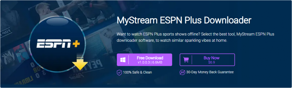 MyStream ESPN Plus Downloader - قم بتنزيل ESPN Offline