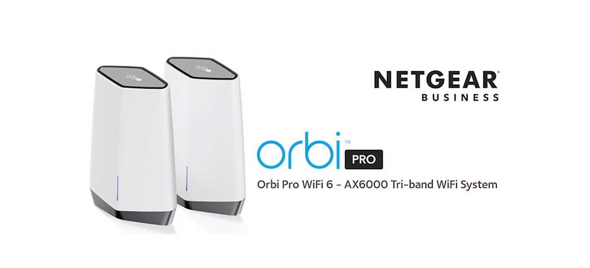 Netgear lança novo roteador Orbi Pro WiFi 6 AX6000 Tri-band Mesh