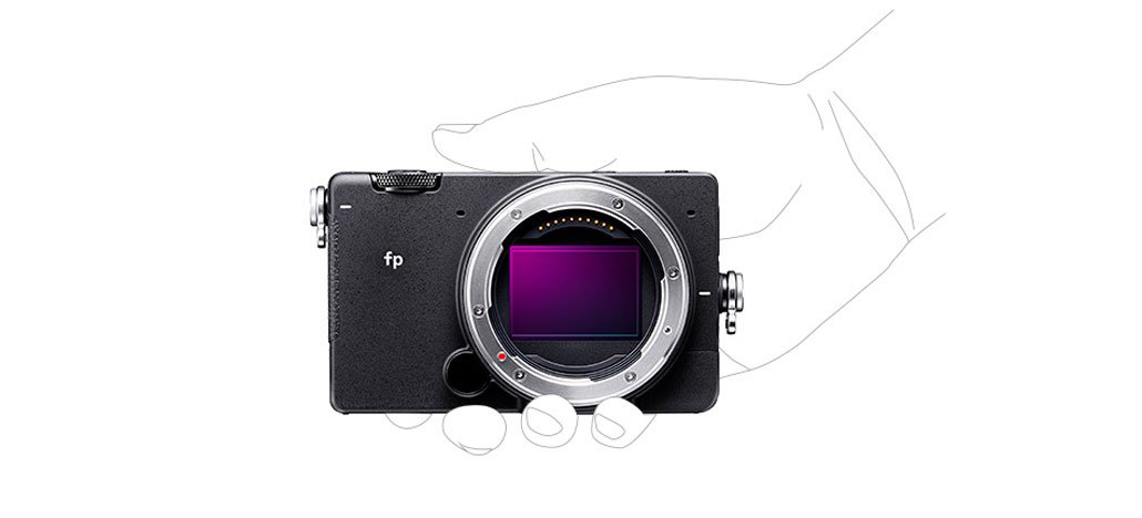 Sigma fp é a menor e mais leve câmera mirrorless do mundo