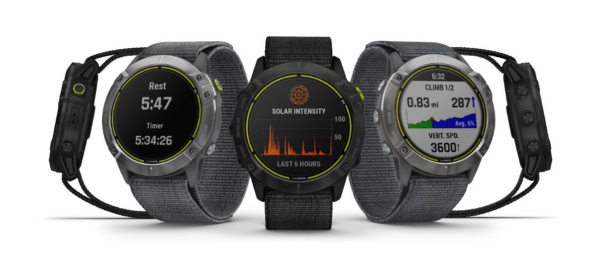 Smartwatch Garmin Enduro tem 65 dias de bateria e carregamento solar