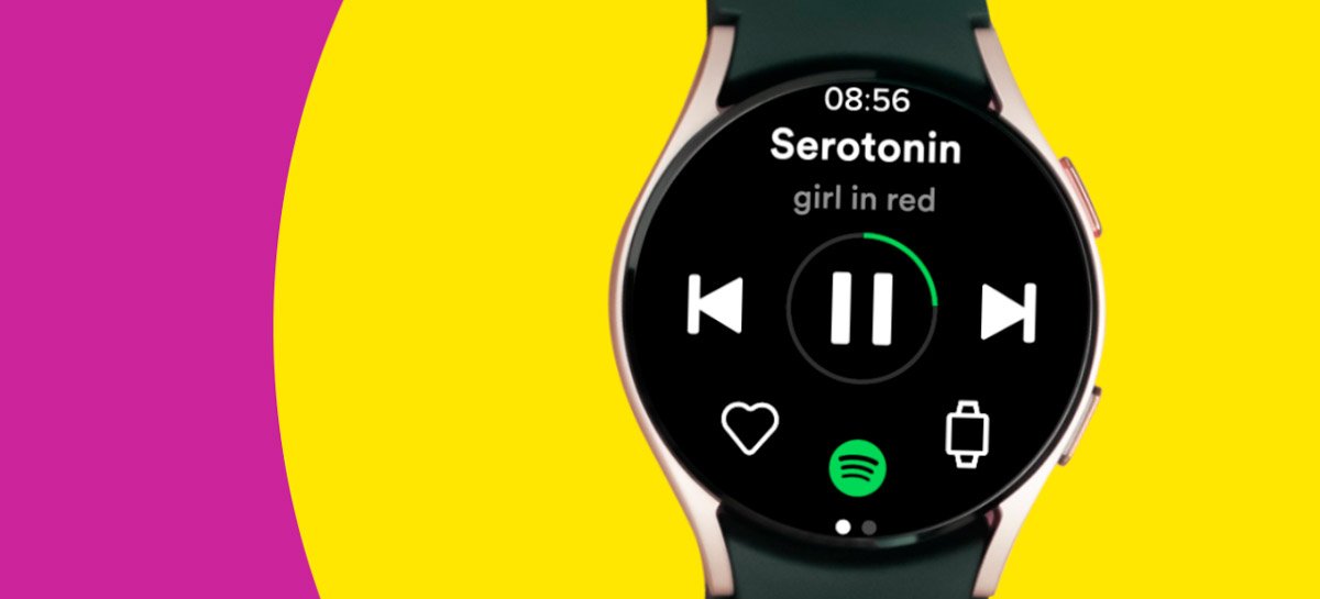 Spotify: voce poderá baixar músicas em relógios Android com WearOS para ouvir offline