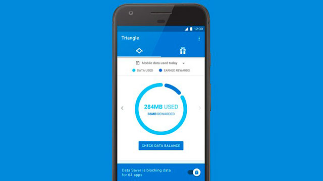 Triangle هو التطبيق الجديد من Google الذي سيساعدك على توفير 3G (أو 4G) 1